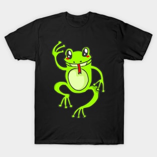 Frog Tadpole Toad Lurch Toad Froschlurch sweet T-Shirt